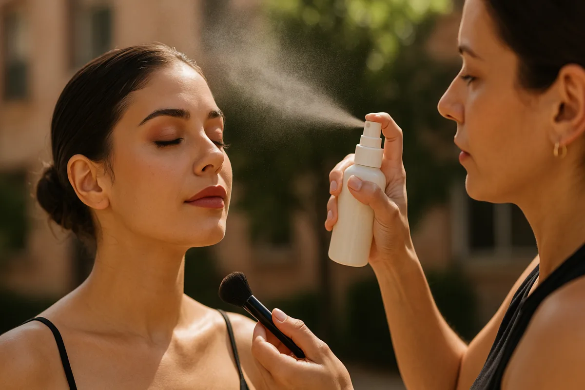 Esistono trucchi per far durare il make-up con l'afa? Scopri la tecnica delle celebrity