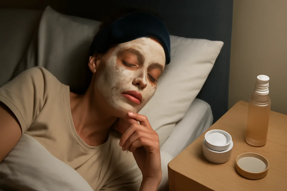Maschera viso notte: benefici reali e consigli per non sprecare il trattamento