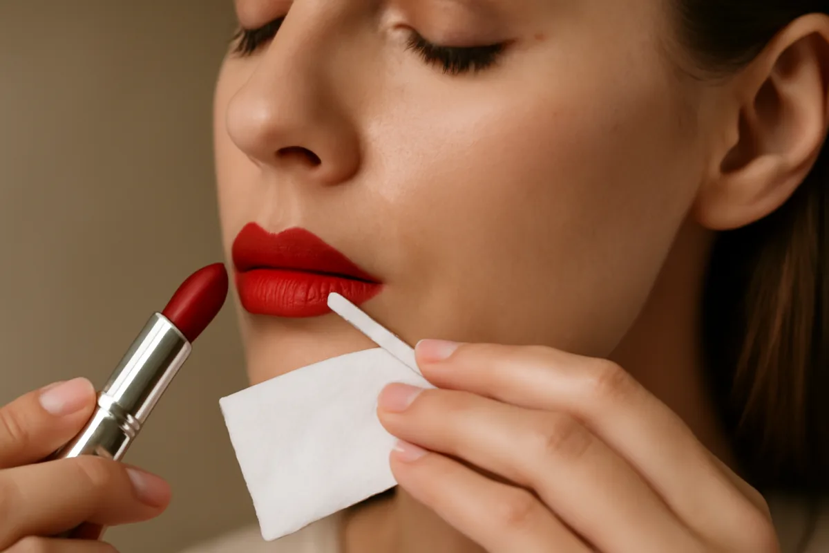 Rossetto a lunga tenuta: come applicarlo senza disidratare le labbra Il trucco poco conosciuto