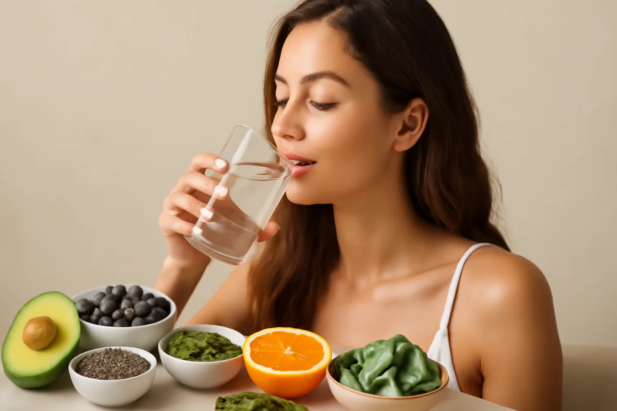 Come idratare il corpo dall’interno? Superfood e trucchi che rendono la pelle radiosa