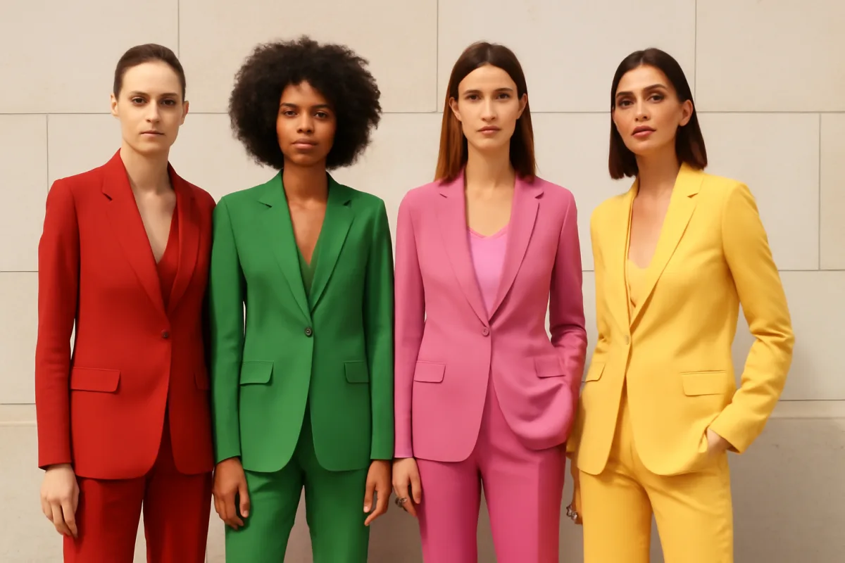 Tailleur colorati: quali sfumature scegliere per un outfit di sicuro impatto?