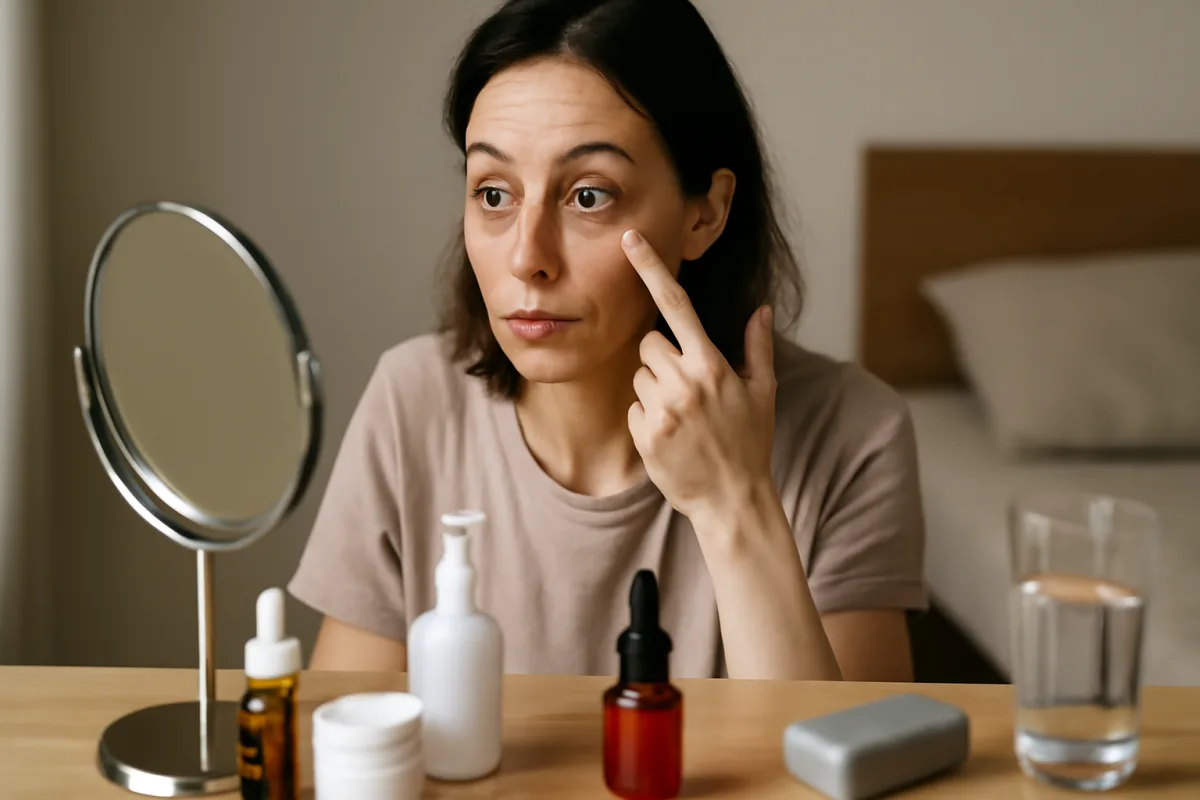 Borse sotto gli occhi: ingredienti beauty che aiutano davvero e quelli da evitare la sera