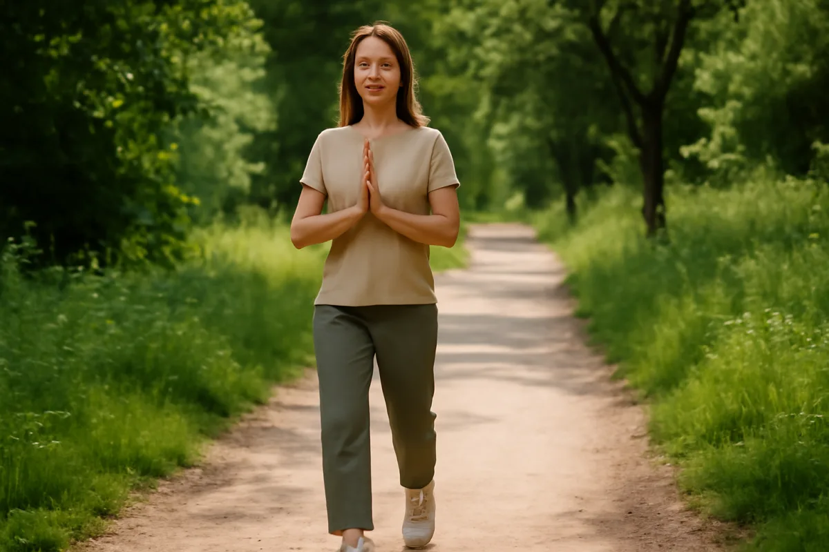 Meditazione camminata, come funziona? Il trucco per trasformare una passeggiata in una pausa wellness