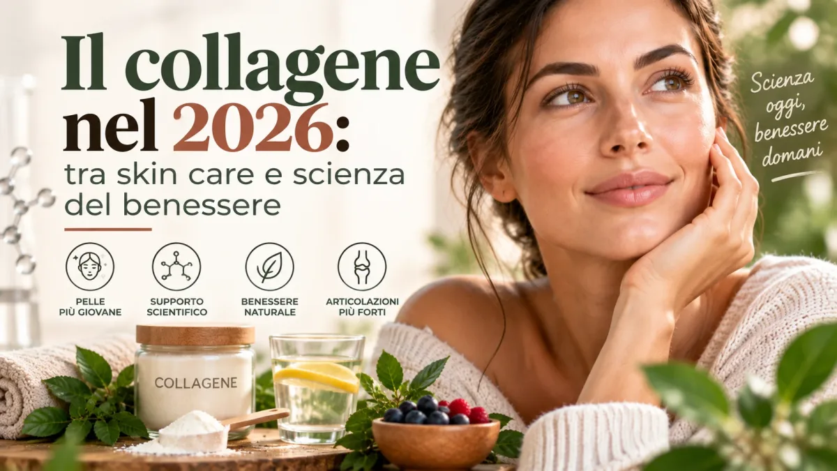 Il collagene nel 2026: tra skin care e scienza del benessere